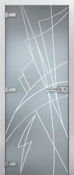 Дверь стеклянная межкомнатная MaybahGlass Classic SCMG03-04, 800х2000, бронза матовая