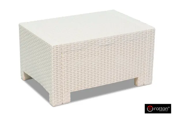 Комплект садовой мебели B:Rattan Nebraska 2 Terrace Set, white