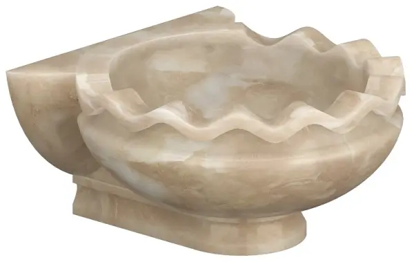 Курна мраморная КМ39 (500х500х250) вес 53 кг