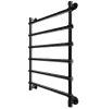 Водяной полотенцесушитель Classic-W-BR-800/500, цвет черный