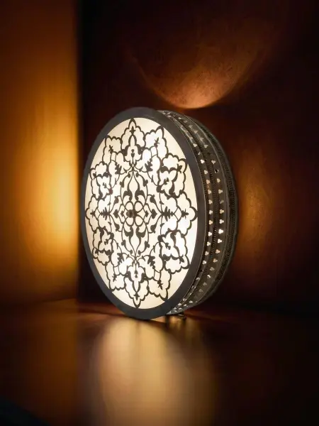 Светильник для хамама W-122/40, латунь