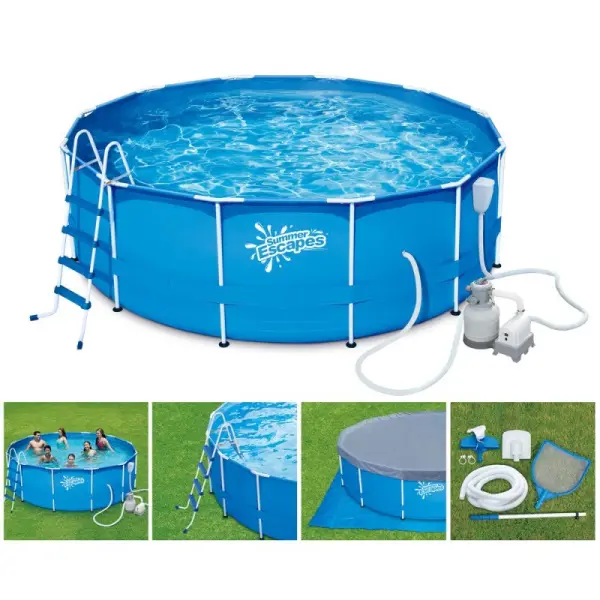 Каркасный бассейн Summer Escapes 366х122см, фильтр-насос и аксессуары в комплекте, Р20-1248-S