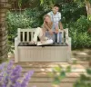 Скамья-сундук Keter Eden garden bench, beige 265L
