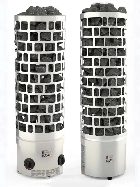 Электрическая печь Sawo Aries Round ARI3-60NB-P, со встроенным пультом в интернет-магазине WellMart24.com