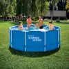 Каркасный бассейн Summer Waves 305х107см, лестница, тент и настил в комплекте, Р20-1042-Z