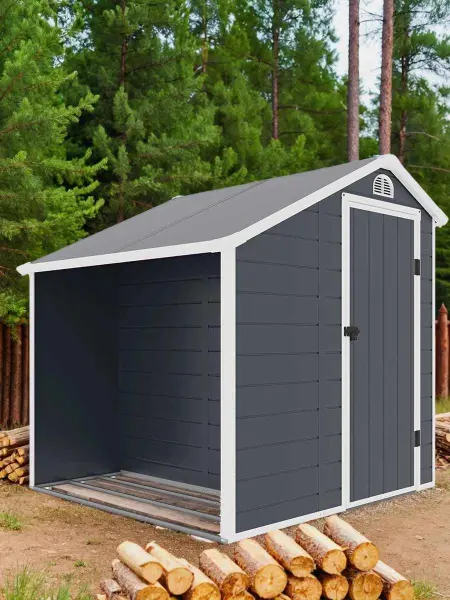 Сарай пластиковый Black Fox Modernist D, grey