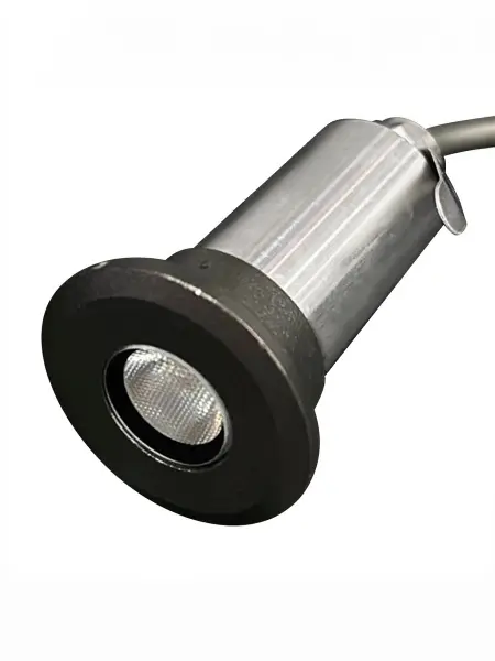 Светодиодный точечный светильник Steam & Water, d=42mm, цвет черный