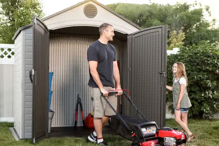 Сарай пластиковый LifeTime, размер 238 x 147 см, 6418