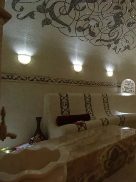 Светильник мраморный для хамама МС-01