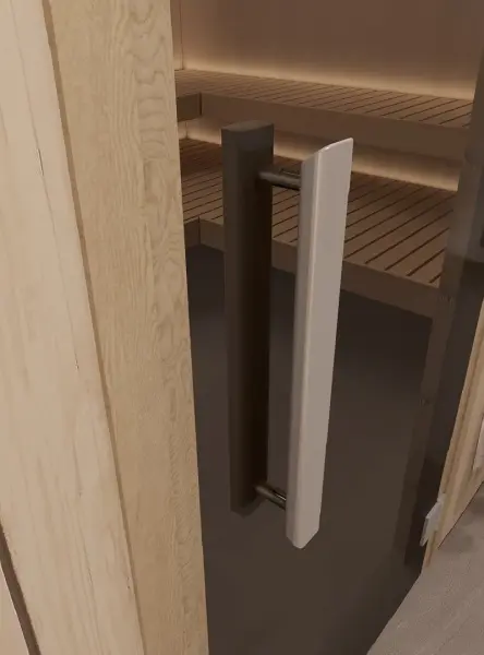 Дверь для сауны DoorWood Favorit, 700мм х 1900мм, без порога, бронза