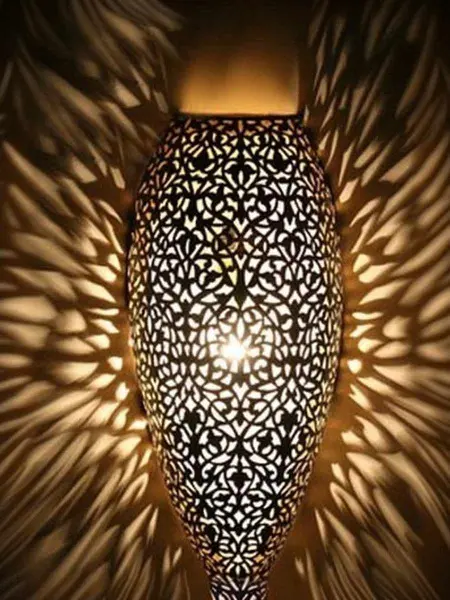 Светильник для хамама MD-154, латунь