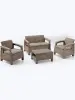 Комплект садовой мебели Keter Corfu Set, cappuccino