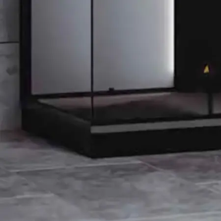 Пародушевая кабина Tylo Steam Vista Double Corner Black 900 x 1300 мм., (табурет и полка), 96076521