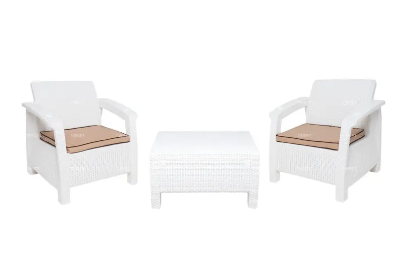 Комплект садовой мебели Tweet Balcony Set, white
