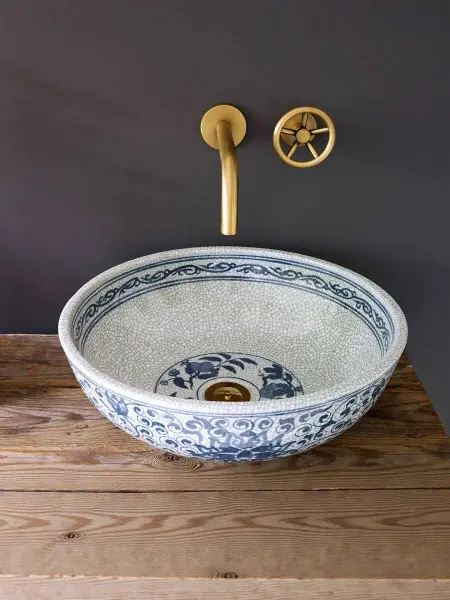 Раковина керамическая на столешницу, (400х400х140), 2241