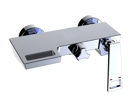 Комплект для душа и ванной Quadro, цвет хром, LT919