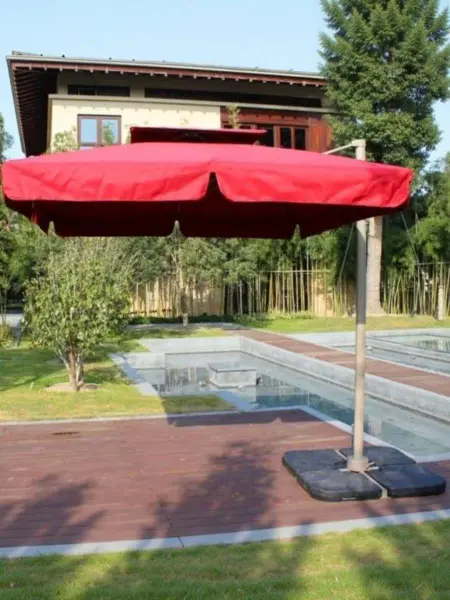 Зонт для кафе AFM-300SQR-Red 3,0x3,0