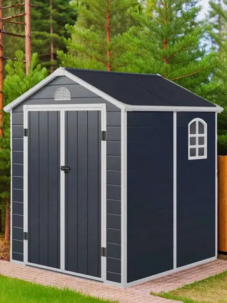 Сарай пластиковый Black Fox Modernist G, grey