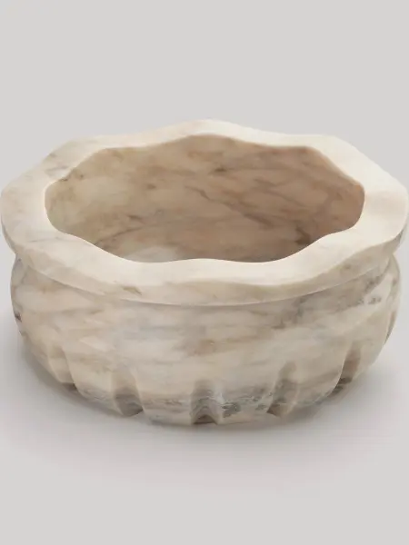 Курна мраморная КМ31 (400х400х200) вес 29 кг