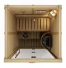 Сборная сауна Sawo 1414RS-CD-G, 1400 х 1400 мм, канадский кедр, стеклянный фасад