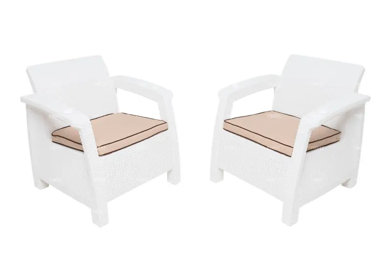 Комплект садовой мебели Tweet Balcony Set, white