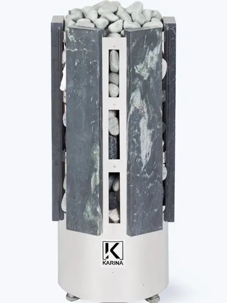 Электрическая печь Karina Forta 12 кВт, талькохлорит, без пульта в интернет-магазине WellMart24.com