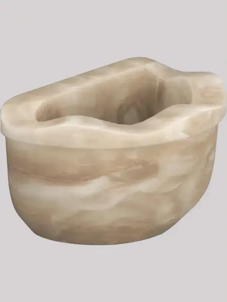 Курна мраморная КМ64 (400х250х200) вес 21 кг