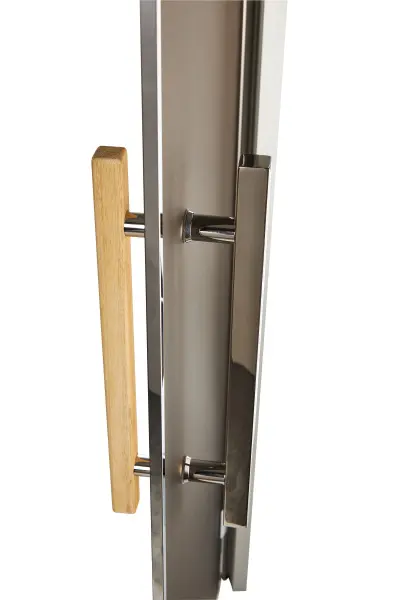 Дверь GRANDIS GS 7x19 (680 х 1890 мм), стекло бронзового цвета матовое, для хамама