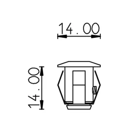 Комплект насадок Cariitti CR-03, хром, 6 штук, 1532613