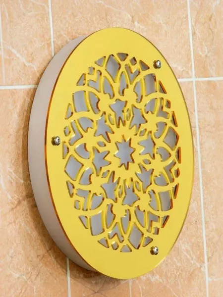 Светодиодный светильник Premier Decor Vostok, IP65, цвет золото, 