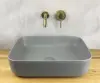 Донный клапан керамический, цвет серый, 1002GR