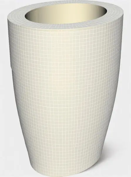 Курна армированная с пьедесталом КП-6 450х335х750мм