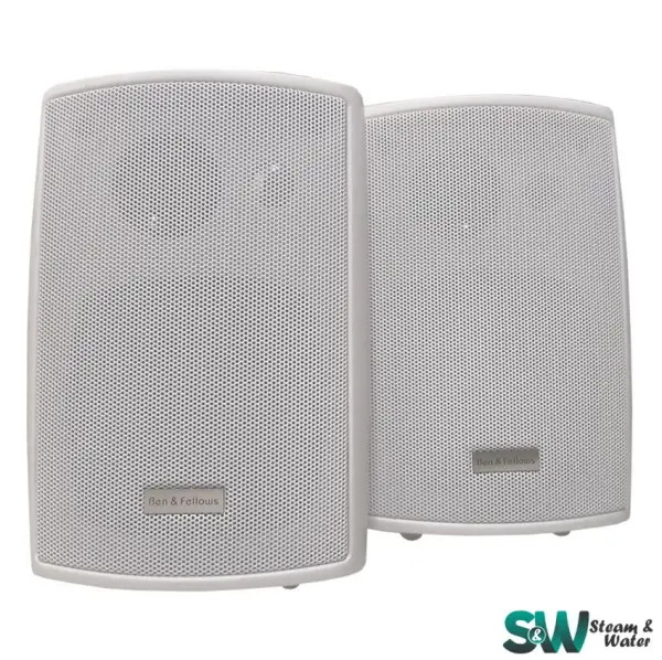 Акустическая система для сауны и хамама S&W 2 White Air, IP-68 