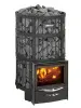 Печка камин для бани и сауны Harvia Legend 300, WK300LD, корпус корзина для камней