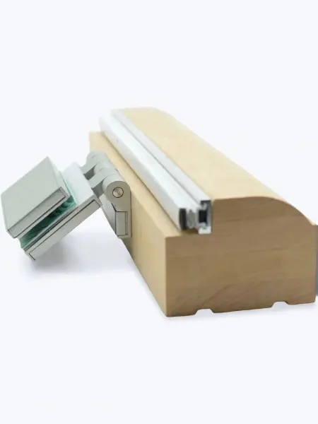 Дверь для сауны DoorWood Эталон Банька, 800 х 2000 мм, без порога, бронза, коробка осина