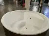Купель с подогревом (Фурако) композитная круглая PolarSpa KFE220D D=2,2 H=1,1 (дуб натуральный)