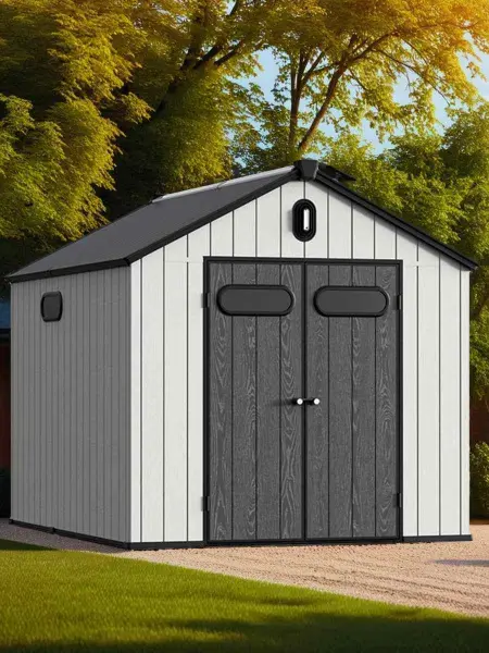 Сарай пластиковый Black Fox Summit 7,4м2, grey/antracite