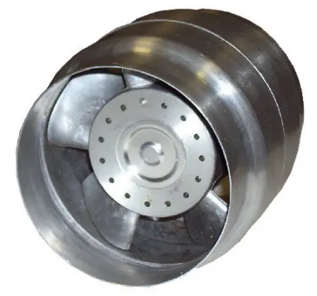 Вентилятор для хамама канальный Mmotors BOK 135/120 (+150°С) с обратным клапаном, 2501