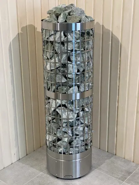 Электрическая печь для сауны и бани Цилиндр 15 кВт, без пульта в интернет-магазине WellMart24.com