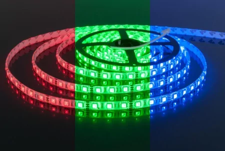 Светодиодная лента для хамама WML-60-RGB, IP67, 5м