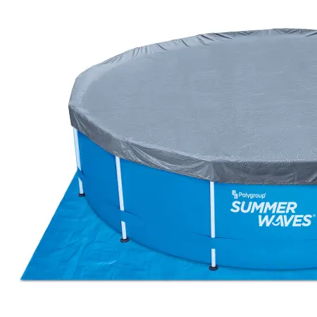 Каркасный бассейн Summer Waves 366х132см, фильтр-насос и аксессуары в комплекте, Р20-1252-B