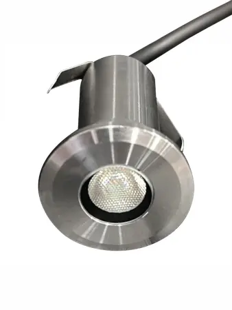 Светодиодный точечный светильник Steam & Water, d=42mm, цвет алюминий