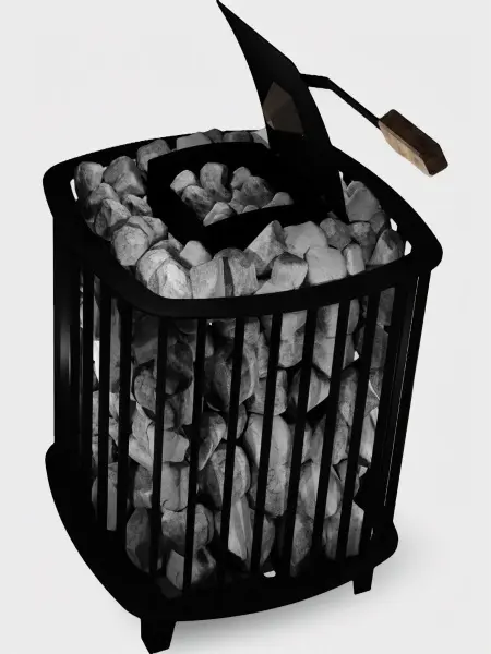 Электрическая печь для бани VVD Премьера Руса 6кВт (с закрытой каменкой) без пульта в интернет-магазине WellMart24.com