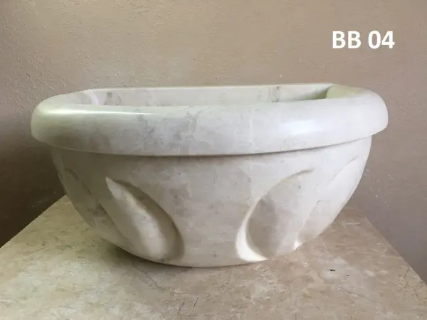 Курна мраморная ВТН-04 (430х320х200) вес 30 кг