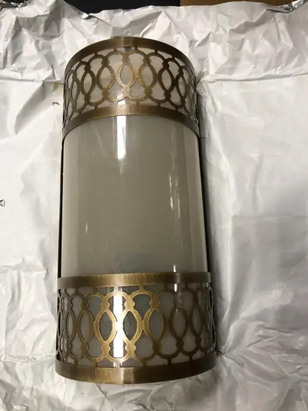 Светильник для хамама WO-12S, латунь