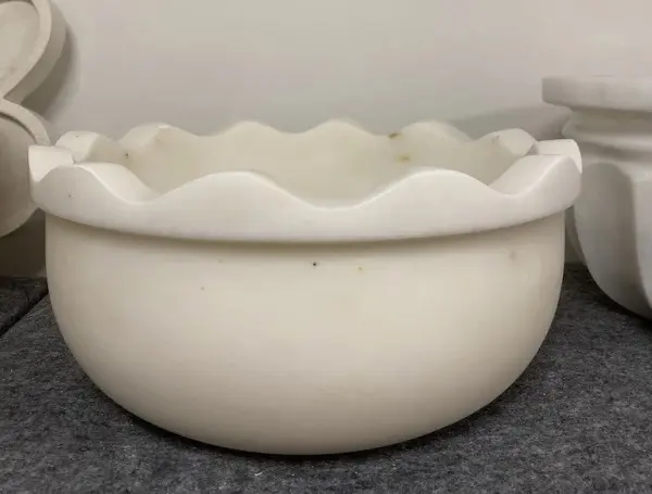 Курна для хамама из мрамора SNK-44 (420х420х200) вес 30 кг