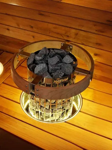 Защитное ограждение c подсветкой для электрической печи Harvia Cilindro, HPC3L