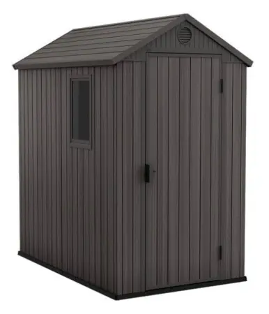 Пластиковый хозблок Keter Darvin 4x6' ft, grey