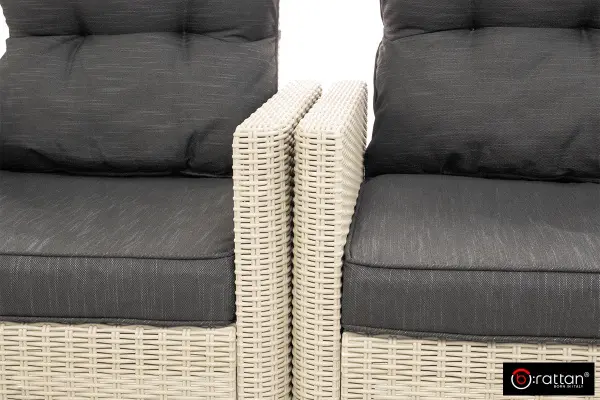 Кресла пластиковые B:Rattan Manchester Otto set 2, grey