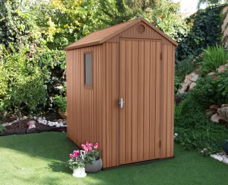Пластиковый хозблок сарай Keter Darvin 4x6' ft